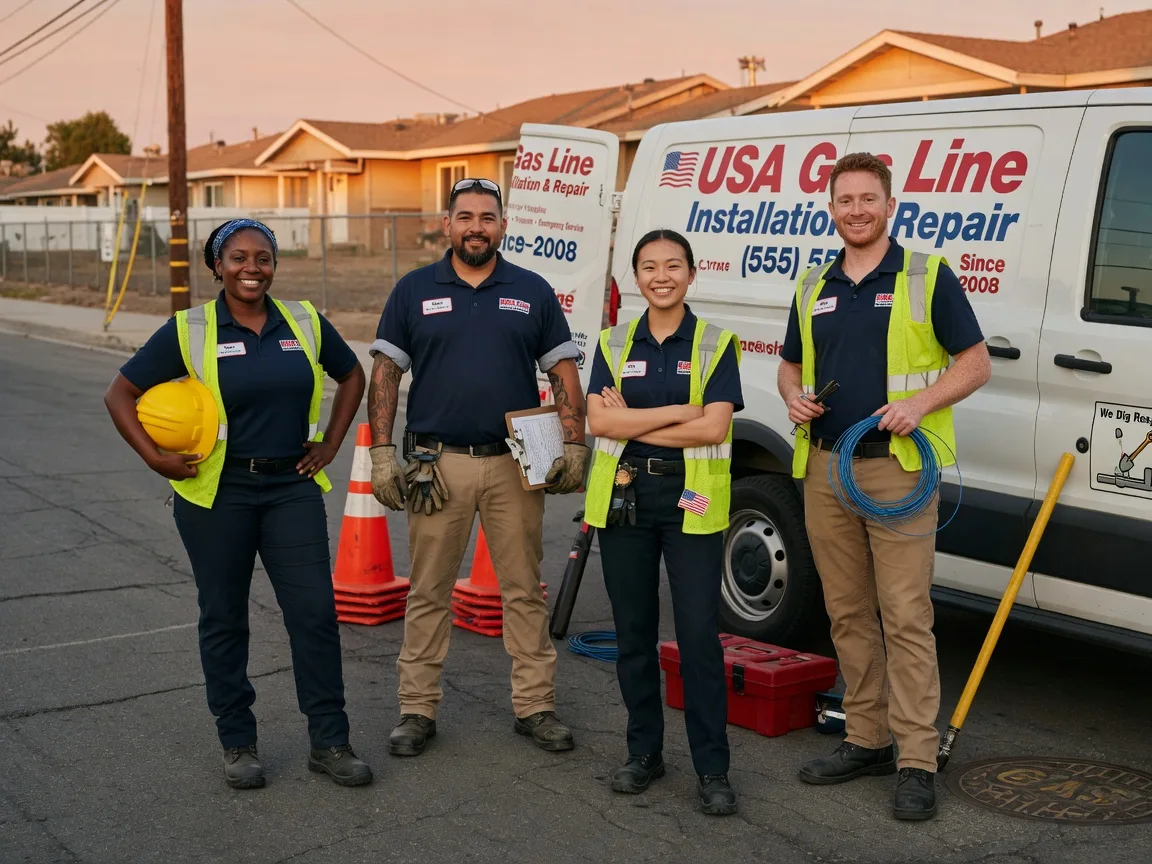 Gas Line Installation company in Marion, LA